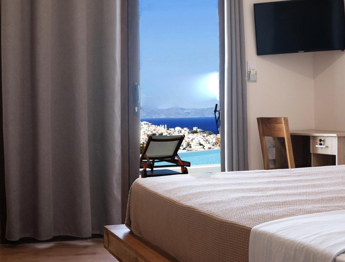 Dipolis Luxury Apartments Syros Episkopion  エクステリア 写真