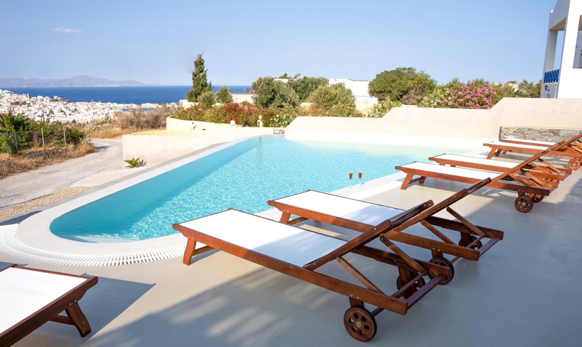 Dipolis Luxury Apartments Syros Episkopion  エクステリア 写真