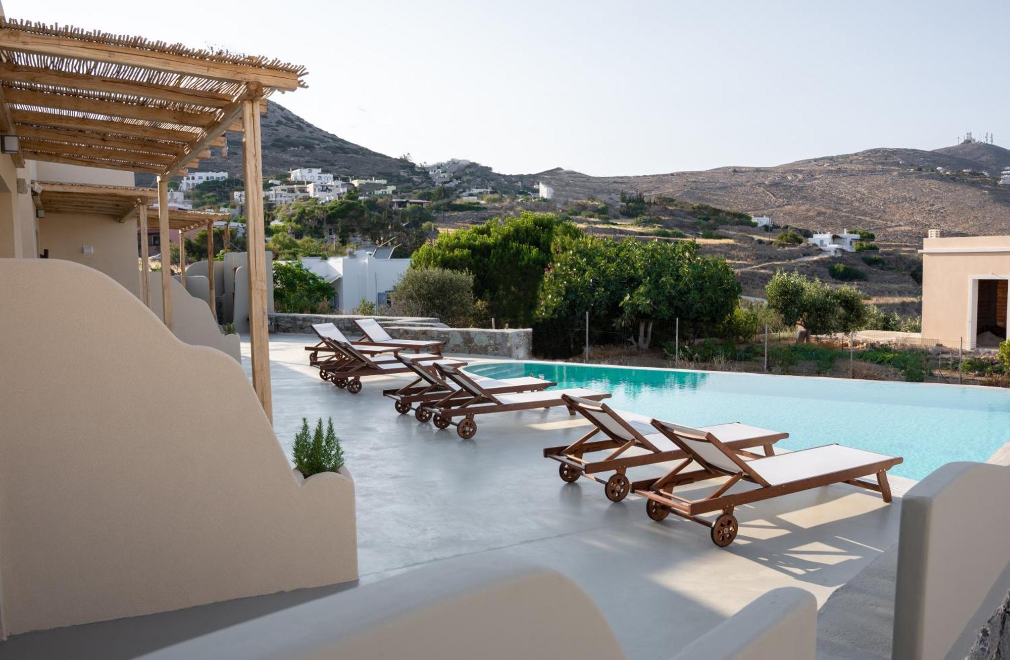 Dipolis Luxury Apartments Syros Episkopion  エクステリア 写真