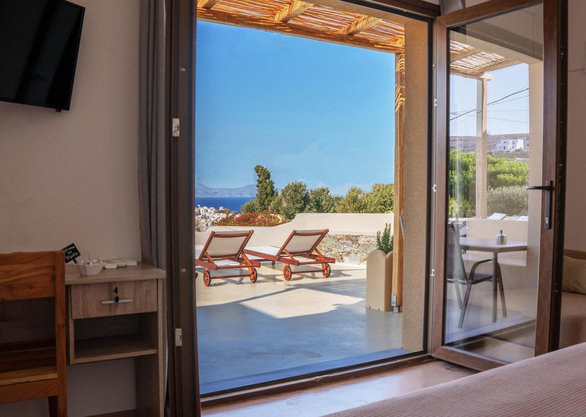 Dipolis Luxury Apartments Syros Episkopion  エクステリア 写真