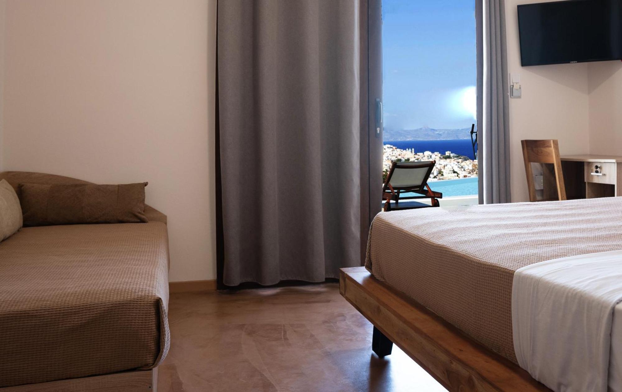 Dipolis Luxury Apartments Syros Episkopion  エクステリア 写真