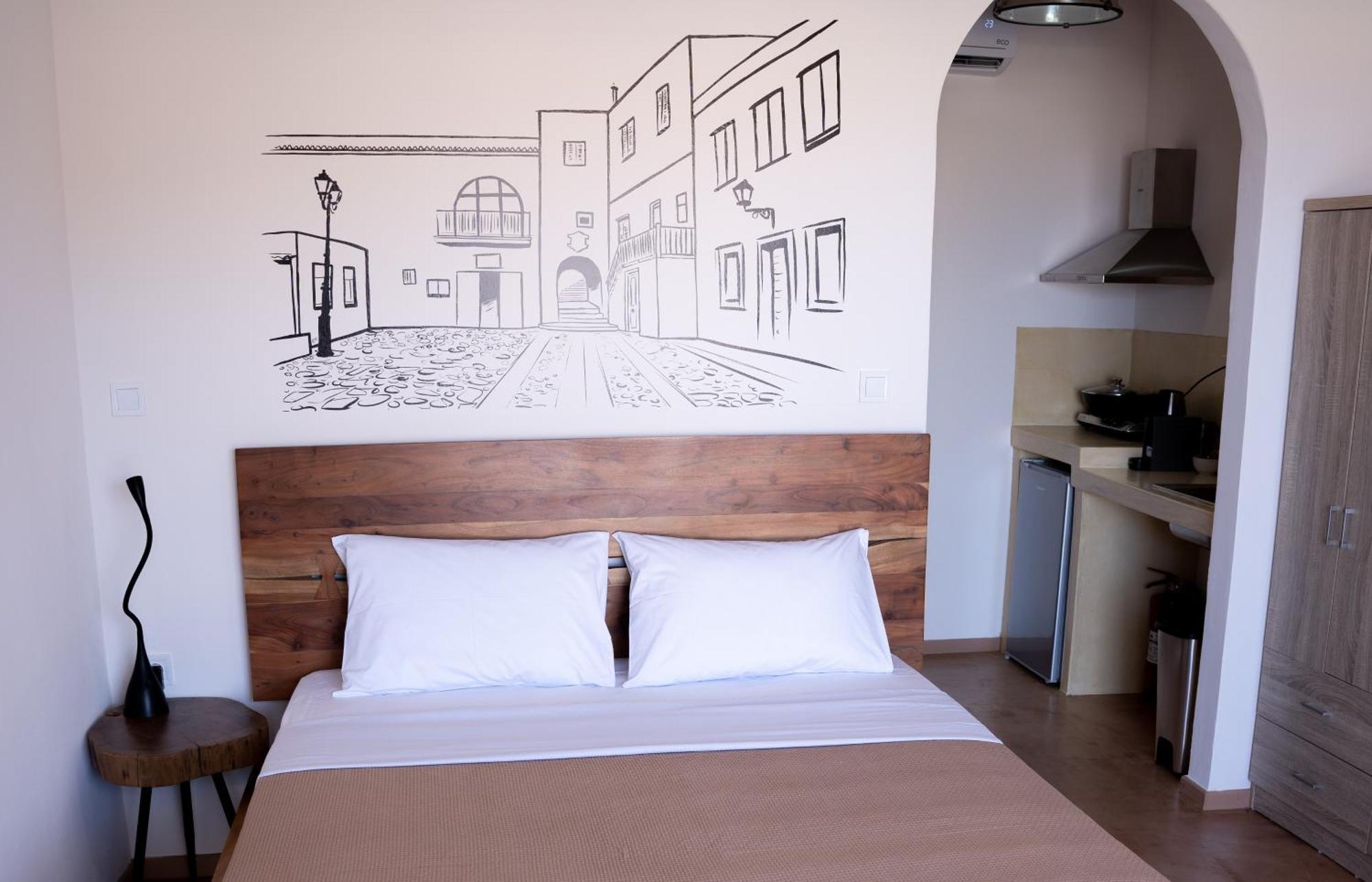 Dipolis Luxury Apartments Syros Episkopion  エクステリア 写真